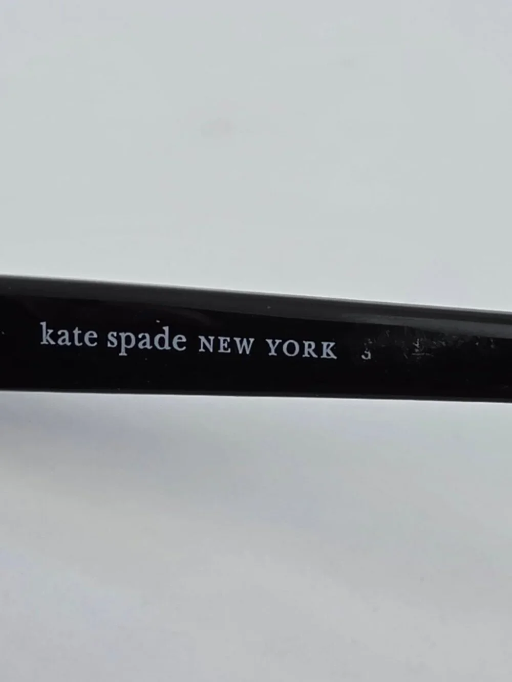 Kate Spade Samantha Black Frame Grey Gradient Lens Cat Eye Sunglasses 54-20-140